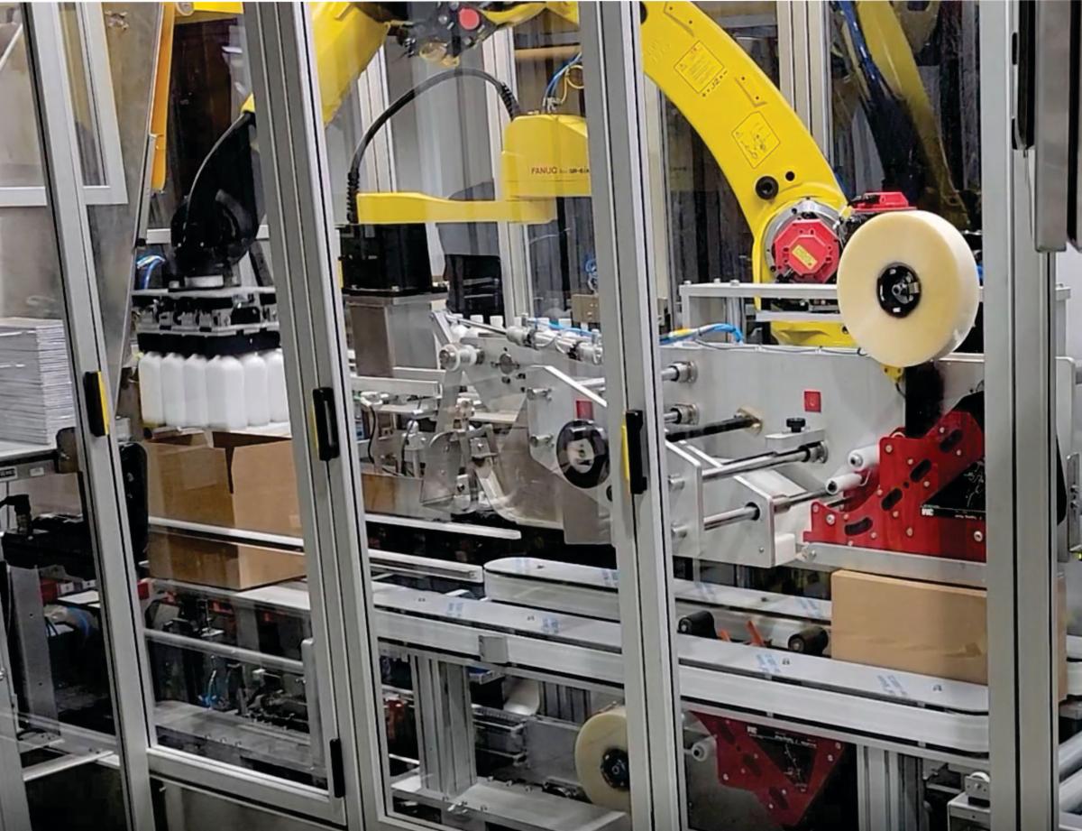 EndofLine Robotic Case Packer Automates Packaging Pharmaceuticals and